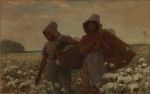 Winslow Homer. The Cotton Pickers, 1876. Oil on canvas, 61.2 x 96.8 cm. Los Angeles County Museum of Art, California. Acquisition made possible through Museum Trustees: Robert O. Anderson, R. Stanton Avery, B. Gerald Cantor, Edward W. Carter, Justin Dart, Charles E. Ducommun, Camilla Chandler Frost, Julian Ganz, Jr., Dr. Armand Hammer, Harry Lenart, Dr. Franklin D. M.77.68. © Los Angeles County Museum of Art, California.