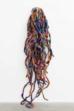 Sheila Hicks. Cordes Sauvages / Hidden Blue, 2014. The Deighton Collection. Courtesy of Alison Jacques Gallery, London. © Sheila Hicks.