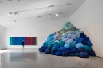 Sheila Hicks: Off Grid. Installation view, The Hepworth Wakefield, 
7 April – 25 September 2022. Photo: Tom Bird / Courtesy The Hepworth Wakefield.