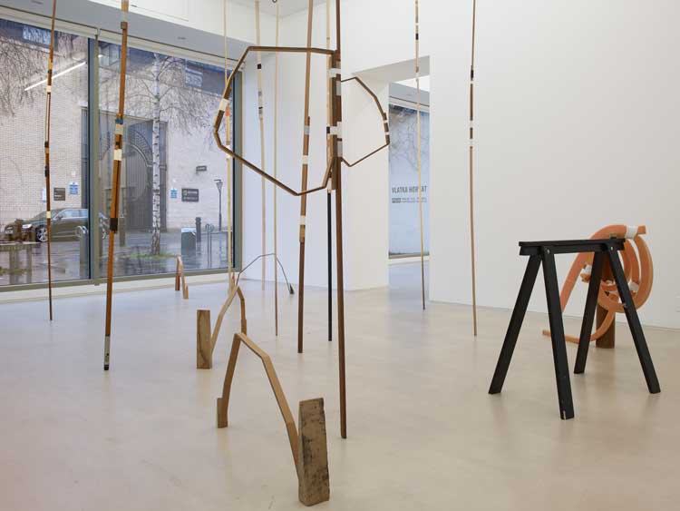 Installation view, Vlatka Horvat: By Hand, On Foot, PEER London. Photo: Stephen White & Co.