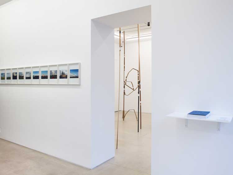 Installation view, Vlatka Horvat: By Hand, On Foot, PEER London. Photo: Stephen White & Co.