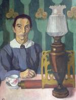 Nina Hamnett, The Landlady, 1918. Oil on canvas, 88 x 55 cm. Private Collection. Photo © Bridgeman Images.