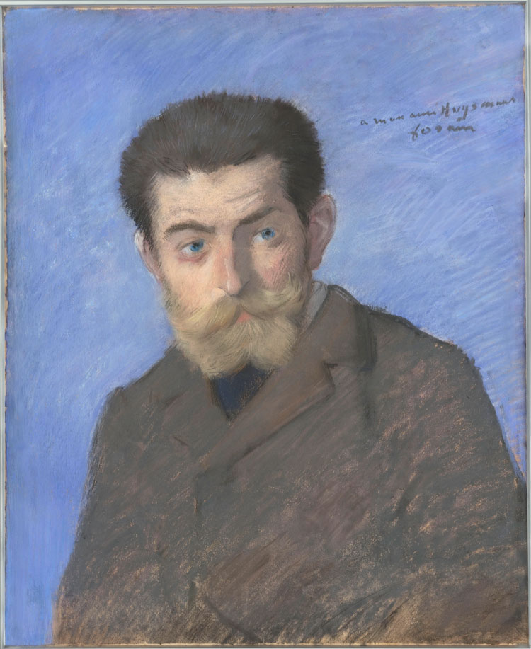 Jean-Louis Forain, Portrait of Joris-Karl Huysmans, 1878. Pastel, 55 x 44.5 cm. Paris, Musée d’Orsay. Photo © RMN-Grand Palais (musée d’Orsay) / Hervé Lewandowski.