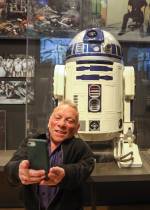 R2-D2 actor Jimmy Vee at V&A Dundee.