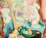 Ivon Hitchens, Spring in Eden, 1925. Oil on canvas, 49 x 59.5 cm. Swindon Museum and Art Gallery © The Estate of Ivon Hitchens.