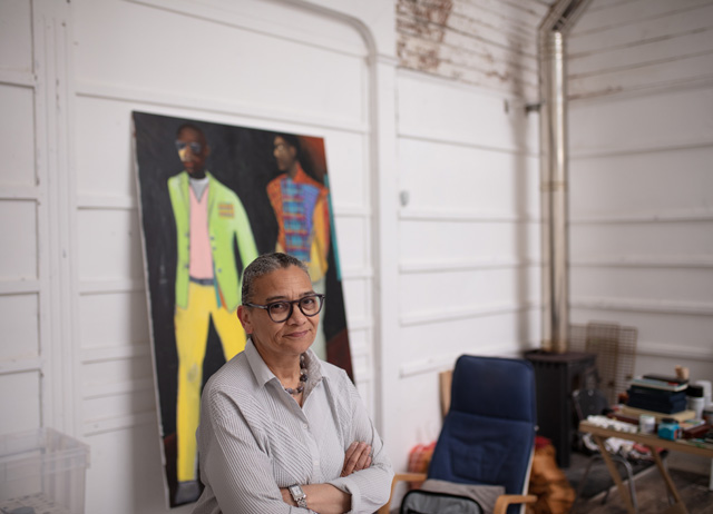 Lubaina Himid, Porthmeor Studios.