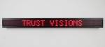 Jenny Holzer. Survival, 1989. LED sign with red diodes, 13.3 x 138.6 x 7.6 cm. Text: Survival, 1983–85. Courtesy Sprüth Magers. © 2019 Jenny Holzer, member Artists Rights Society (ARS), NY / VEGAP. Photo: Erik Sumption.