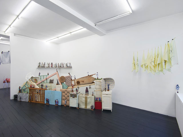 Home Strike, installation view, I’étrangère, London, 2018. Photograph: Andy Keate.