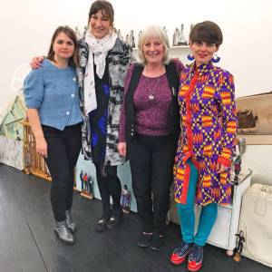 Curators Kokoli and Śliwińska and artists Małgorzata Markiewicz and Su Richardson talk about the exhibition Home Strike at I’étrangère in London
