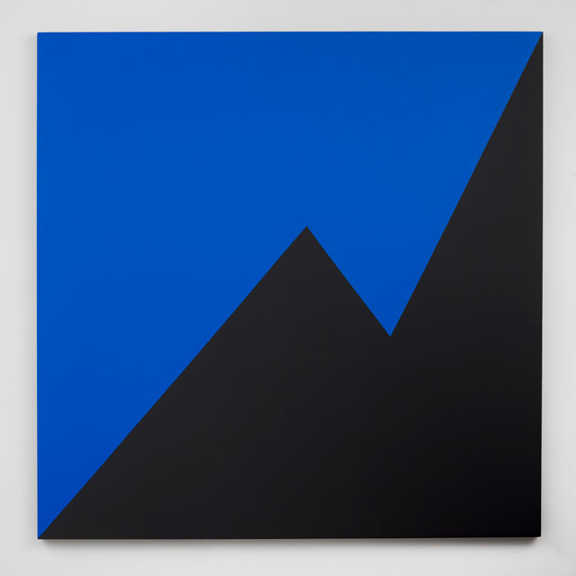 Carmen Herrera. Nocturne, 2016. Acrylic on canvas. © Carmen Herrera; Courtesy Lisson Gallery.