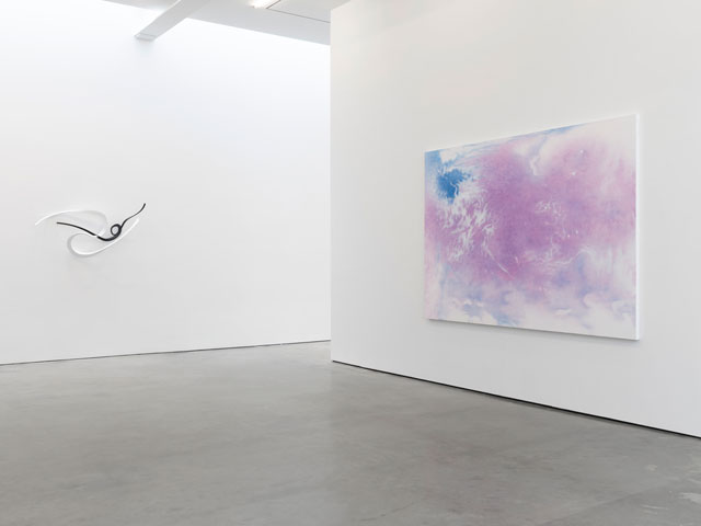 Installation view of Shirazeh Houshiary: Nothing is deeper than the skin at Lisson Gallery New York. © Shirazeh Houshiary; Courtesy Lisson Gallery.