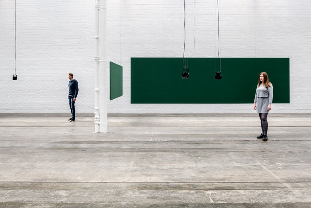 Florian Hecker: Synopsis, installation view, Tramway, Glasgow, 2017. Courtesy Tramway,  Glasgow.