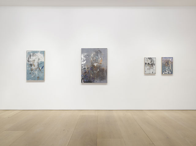 Secundino Hernández: Paso, installation view, Victoria Miro Gallery, Mayfair, London. Photograph: Jack Hems.