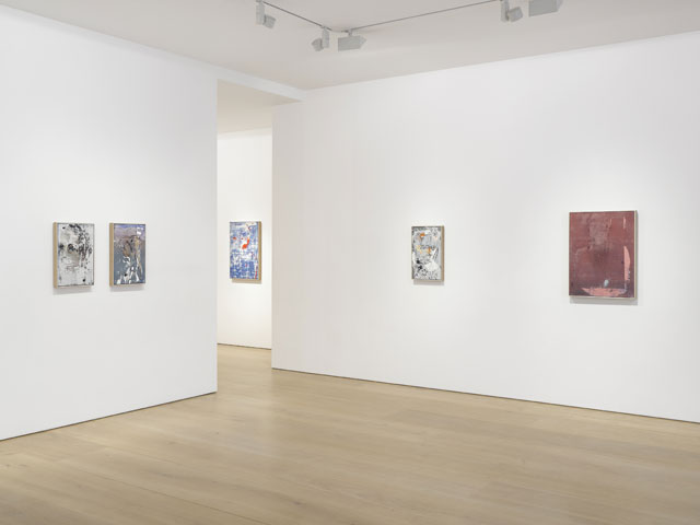 Secundino Hernández: Paso, installation view, Victoria Miro Gallery, Mayfair, London. Photograph: Jack Hems.