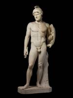 Statue of Hadrian as Mars, AD 117–125. Rome, Italy. On loan from the Musei Capitolini, Rome. © Musei Capitolini.