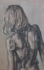 Roxana Halls. Back IV, 2010. Oil on linen, 70 x 45 cm. © the artist.