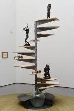 Anthea Hamilton. Spiral stair case, 2016. Photograph © Darren O’Brien/Guzelian. Courtesy The Hepworth Wakefield.