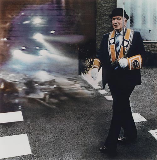 Richard Hamilton, <em>The Apprentice Boy</em>, 1987. Dye transfer (ed. 12) 48.8 x 48.8 cm (image); 64 x 63 cm (sheet) © Richard Hamilton