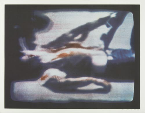 Richard Hamilton, <em>Kent State</em>, 1970. Screenprint from 13 stencils (ed.5000) 67.3 x 87 cm (image); 73 x 102.2 cm (sheet) © Richard Hamilton