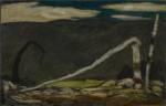 Marsden Hartley. Desertion, 1910. Oil on commercially prepared paperboard (academy board), 14 1⁄4 x 22 1/8 in (36.2 x 56.2 cm). Colby College Museum of Art, Waterville, Gift of the Alex Katz Foundation.