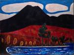 Marsden Hartley. Mt. Katahdin (Maine), Autumn #2, 1939–40. Oil on canvas, 30 1⁄4 x 40 1⁄4 in (76.8 x 102.2 cm). The Metropolitan Museum of Art, Edith and Milton Lowenthal Collection, Bequest of Edith
Abrahamson Lowenthal, 1991.