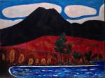 Marsden Hartley. Mt. Katahdin (Maine), Autumn #2, 1939–40. Oil on canvas, 30 1⁄4 x 40 1⁄4 in (76.8 x 102.2 cm). The Metropolitan Museum of Art, Edith and Milton Lowenthal Collection, Bequest of Edith
Abrahamson Lowenthal, 1991.