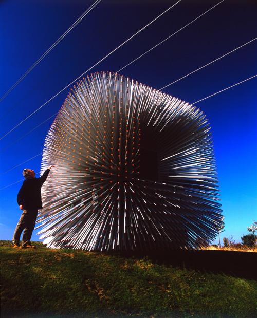 Heatherwick Studio. Barnards Farm Sitooterie. Photograph: Steve Speller.