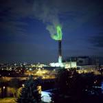 HeHe. Nuage Vert (Green Cloud), Saint Ouen, Seine-Saint-Denis, France, 2009.