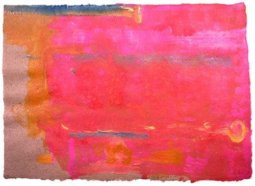 <p>Helen Frankenthaler. <em>Untitled,</em> 1991. Acrylic on paper, 64.14 x 88.9 cm (25¼ x 35 inches).