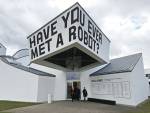 Vitra Design Museum, Weil am Rhein, Germany. Exhibition entrance. Photograph: Veronica Simpson.