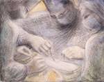 Barbara Hepworth. Concentration of Hands II, 1948. Private Collection © Bowness, Hepworth Estate. Image courtesy of Hazlitt
Holland-Hibbert.