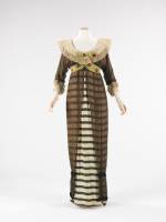 Paul Poiret (French 1879–1944). <em>Evening Dress</em>, 1910. French. Silk, linen.  The Brooklyn Museum Costume Collection at the Metropolitan Museum of Art.