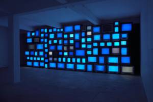 Susan Hiller. Channels, 2013. Installation photograph by Peter White, courtesy the artist, Timothy Taylor Gallery and Matt