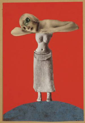 Hannah Höch. Untitled (From an Ethnographic Museum), 1930. Collage, 48.3 x 32.1 cm. Museum für Kunst und Gewerbe, Hamburg.
Photograph: courtesy of Maria Thrun.