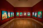 Installation view of David Hockney RA: 82 Portraits and 1 Still-life. © David Parry/Royal Academy of Arts.