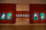 Installation view of David Hockney RA: 82 Portraits and 1 Still-life. © David Parry/Royal Academy of Arts.