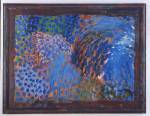 Howard Hodgkin. Chez Stamos, 1998. Oil on wood, 198.1 x 260.4 cm
