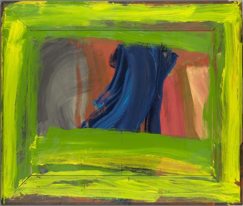 Howard Hodgkin. <em>Night and Day</em>, 1997-99. Oil on wood. National Gallery of Victoria, Australia © Howard Hodgkin. Photo Credit: Courtesy Gagosian Gallery, London, New York, Los Angeles.