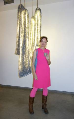 Alice Hope at Ricco/Maresca Gallery, New York City, April 2014. Photograph: Miguel Benavides.