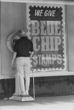 Dennis Hopper. Untitled (Blue Chip Stamps), 1961-67. Photograph, 24.97 x 17.12 cm. The Hopper Art Trust © Dennis Hopper, courtesy The Hopper Art Trust. www.dennishopper.com