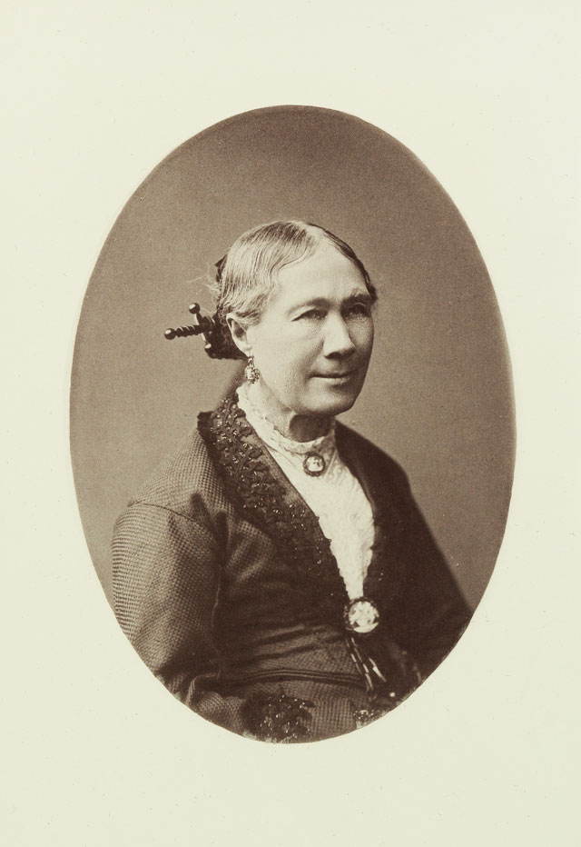 Portrait of Georgiana Houghton (1814-1884), courtesy of the College of Psychic Studies, 
London.