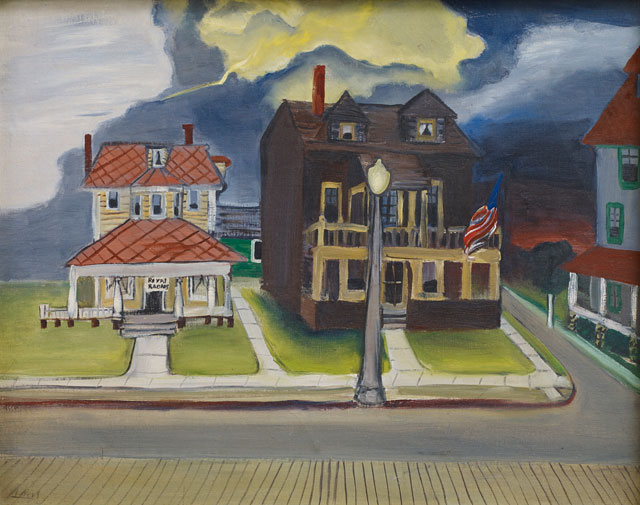 Alice Neel. Belmar, New Jersey, 1935. Oil on Masonite, 50.8 x 71.1 cm (20 x 28 in). © Alice Neel. Courtesy the artist and Victoria Miro, London. Photograph: Stephen White.