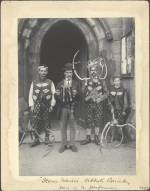 Benjamin Stone. <em>Horn Dance. Abbot's Bromley. Four of the Performers, </em>1899. Platinum print © Courtesy Birmingham Library & Archives Services.