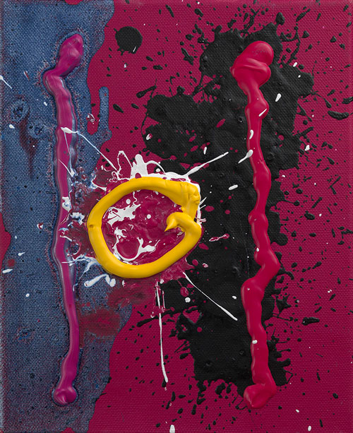 John Hoyland. Love and Blood, 2010. Courtesy of Beaux Arts.