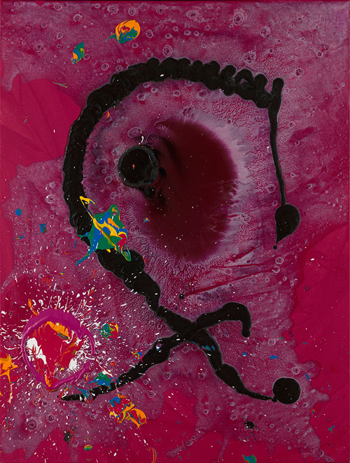 John Hoyland. Mysteries 1, 2010. Courtesy of Beaux Arts.