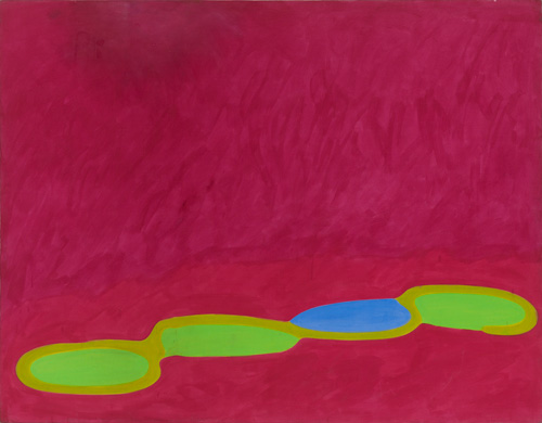 John Hoyland. 17.5.64. Acrylic on canvas, 213 x 274 cm. © The John Hoyland Estate. Photograph: Prudence Cuming Associates.