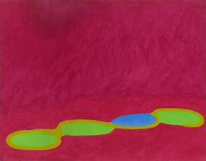 John Hoyland. 17.5.64. Acrylic on canvas, 213 x 274 cm. © The John Hoyland Estate. Photograph: Prudence Cuming Associates.