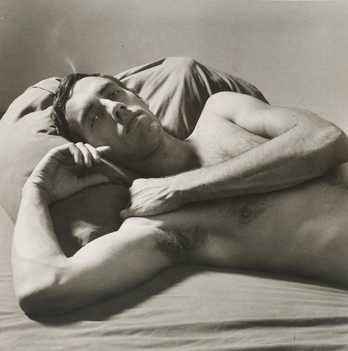 Peter Hujar. David Wojnarowicz Reclining (II), 1981. © 1987 The Peter Hujar Archive LLC. Courtesy Maureen Paley, London; Pace/MacGill Gallery, New York.