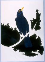 Gary Hume.Blackbird, 1998. Private collection, London.