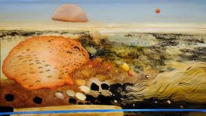 The Australian artists talks about the influence of Sidney Nolan, his most recent body of works, Geophonics, his interest in landscape and in events that happen below the Earth’s crust